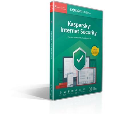 Software Securitate Kaspersky Internet Security Multi Device, 3 Dispozitive, 1 An, Licenta noua, Retail