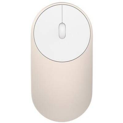 Mouse Xiaomi Mi Portable, USB Wireless, Gold