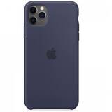 Silicone Case pentru iPhone 11 Pro, Midnight Blue