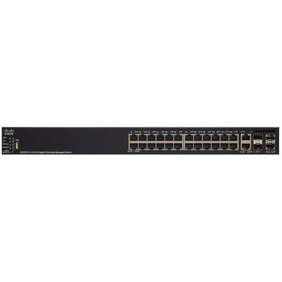 Switch Cisco SG550X-24P 24-Port Gigabit PoE Stackable Managed
