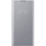 Husa de protectie tip Book LED View Silver pentru Galaxy Note 10 Plus