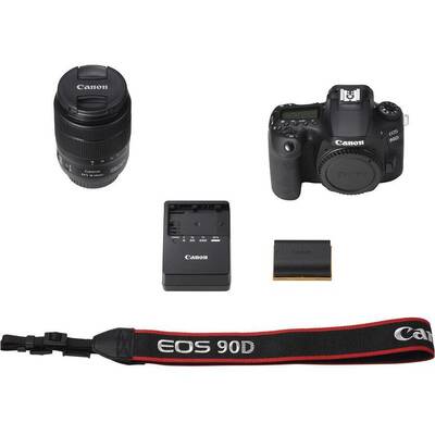 Aparat foto DSLR Canon EOS 90D KIT 18-135 IS