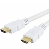 Cablu Monitor HDMI-HDMI M/M Ethernet 3D 4K, 1m, alb