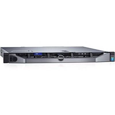 Sistem server Dell PowerEdge R230, Procesor Intel Xeon E3-1220 v6 3.0GHz Kaby Lake, 8GB DDR4 UDIMM, 1TB HDD Sata, PERC H330