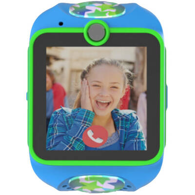 Smartwatch MyKi Junior 3G, cu apel video, urmarire si localizare GPS/GSM pentru copii, culoare albastru