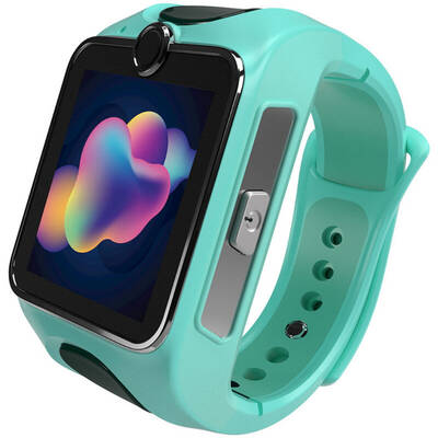 Smartwatch MyKi Junior Special Edition, cu apel video, urmarire si localizare GPS/GSM pentru copii, culoare verde