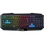 Tastatura GENIUS Gaming USB, multimedia, 104 taste + 10 taste multimedia, iluminare 7 culori, black