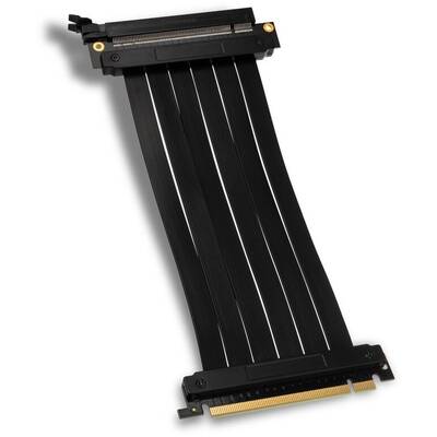 Kolink PCI Express 3.0 x16 auf x16 Riser-Kabel, schwarz - 20cm