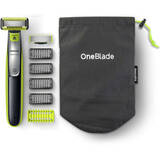 Aparat de ras OneBlade Face & Body QP2630/30, aparat hibrid pentru barbierit si tuns barba