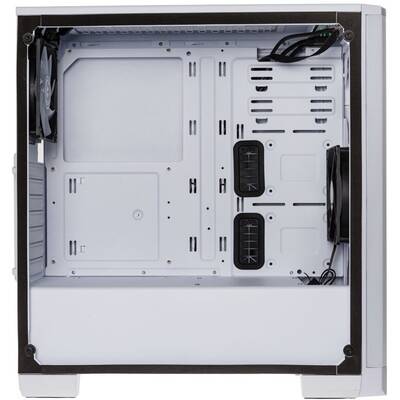 Carcasa PC BITFENIX Nova Mesh TG MiddleTower, Tempered Glass, White