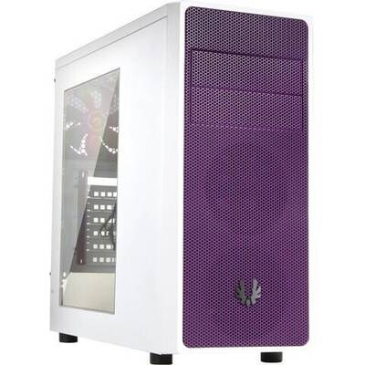 Carcasa PC BITFENIX Neos MiddleTower, White Purple Window