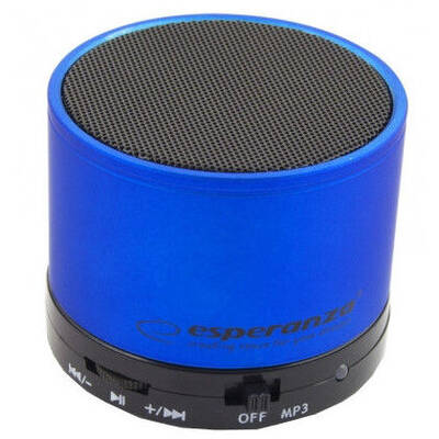 Boxe portabile Esperanza Bluetooth RITMO Blue EP115B