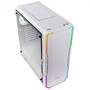 Carcasa PC BITFENIX Enso RGB MiddleTower, Tempered Glass, White