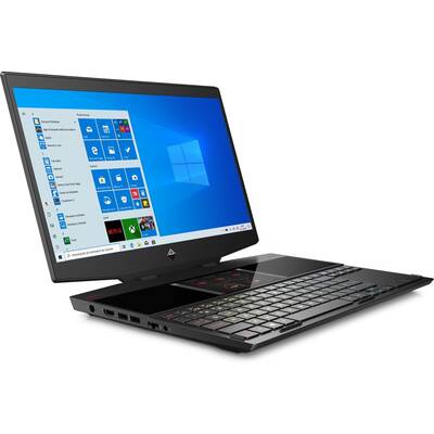 Laptop HP Gaming 15.6'' OMEN X, FHD IPS 144Hz, Procesor Intel Core i7-9750H (12M Cache, up to 4.50 GHz), 16GB DDR4, 2x 256GB SSD, GeForce RTX 2070 8GB, Win 10 Home, Black
