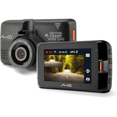Camera Auto MIO MiVue 752 WIFI Dual, Full HD 2.5K, 140 grade