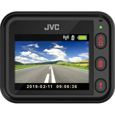 Camera Auto JVC GC-DRE10-S, Full HD, ecran 2 inch,unghi de filmare 140 de grade, Wi-Fi ,black