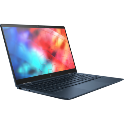 Laptop 2-in-1 HP Elite Dragonfly, Intel Core i5-8265U, 13.3 inch Touch, RAM 16GB, SSD 512GB + SSD 32GB 3D Xpoint, Intel UHD Graphics 620, Windows 10 Pro, Galaxy Blue Magnesium