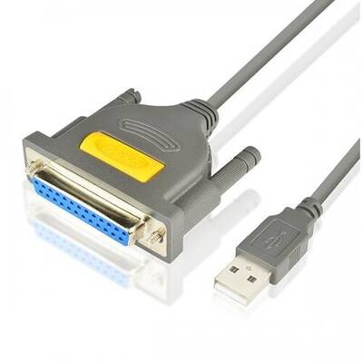 Cablu AXAGON ADP-1P25, USB - Parallel, 1.5m, Grey