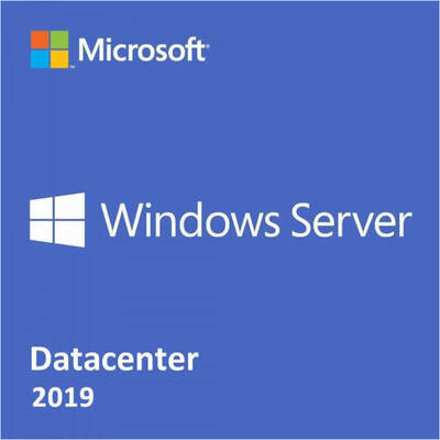 Sisteme de operare server Microsoft Windows Server 2019 Datacenter, Engleza, SNGL OLP NL Qualified 2 Licente