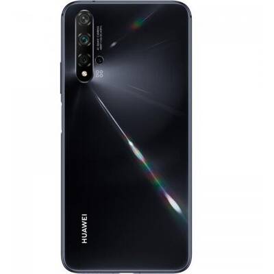 Smartphone Huawei Nova 5T, Kirin 980, Octa Core, 128GB, 6GB RAM, Dual SIM, 4G, NFC, 5-Camere AI, Black