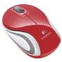Mouse LOGITECH Wireless Mini M187 Red