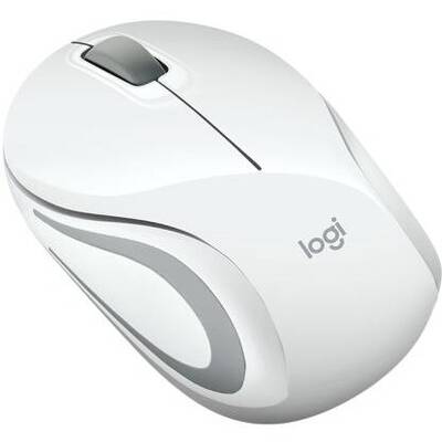 Mouse LOGITECH Wireless Mini M187 White