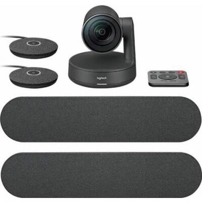 Camera videoconferinta LOGITECH Rally PLUS Ultra-HD, USB, Dual Speaker