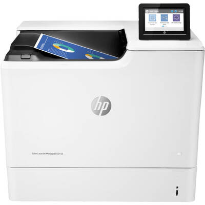 Imprimanta HP LaserJet Managed E65150dn, Color, Format A4, Duplex, Retea