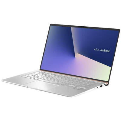 Ultrabook Asus 14" ZenBook UX433FAC, FHD, Procesor Intel Core i7-10510U (8M Cache, up to 4.90 GHz), 8GB, 512GB SSD, GMA UHD, Win 10 Home, Icicle Silver