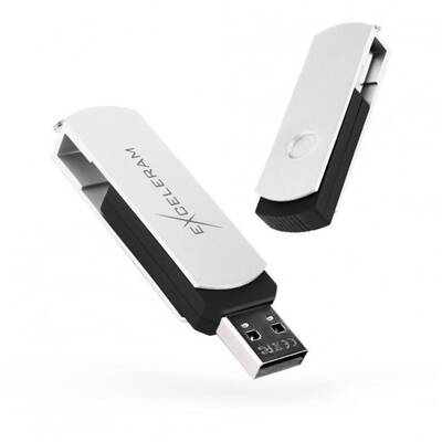 Memorie USB EXCELERAM P2 32GB USB 2.0 White/Black