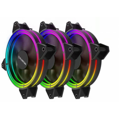 Floston Ventilator Halo RGB Rainbow Three Fan Pack