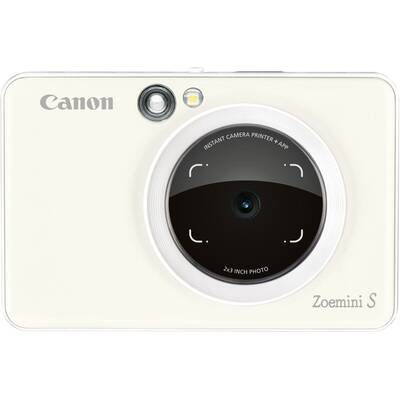 Aparat foto compact Canon Zoemini S pearl white