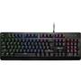 Tastatura Inter-Tech Gaming mecanica Nitrox NK-2000ME neagra iluminare RGB