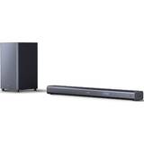 Sharp Soundbar HT-SBW460, 3.1, Dolby Atmos, 440W, Virtual Surround Sound, Subwoofer wireless, Bluetooth, Negru