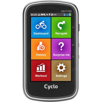 Navigatie GPS bicicleta MioCyc405, ecran tactil antireflex de 4", bluetooth, compatibil Starva Segments, harti preinstalate Feu 38 tari