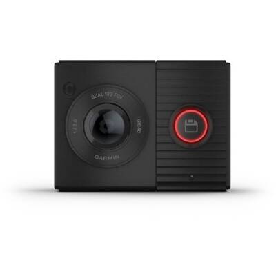 Camera Auto Garmin Dash Cam™ Tandem cu obiectiv dublu cu doua obiective de 180 de grade