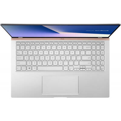 Ultrabook Asus 15.6'' ZenBook 15 UX533FAC, UHD, Procesor Intel Core i5-10210U (6M Cache, up to 4.20 GHz), 8GB, 512GB SSD, GMA UHD, Win 10 Home, Icicle Silver