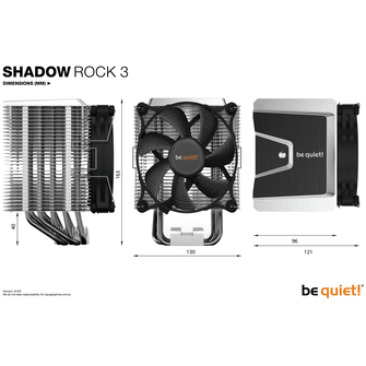 Cooler be quiet! Shadow Rock 3