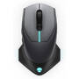 Mouse Dell Gaming Alienware AW610M Moon Grey
