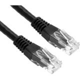 CAT5e Patch Cable UTP 0.5m black