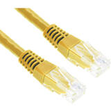 CAT5e Patch Cable UTP 0.5m yellow