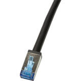 Cat6a Patch Cable S/FTP PVC+PE 40m black