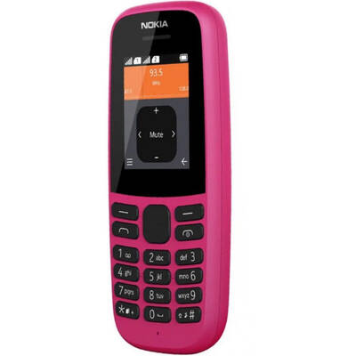 Telefon Mobil NOKIA 105 Dual SIM (2019) Pink