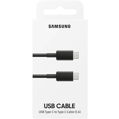 Samsung USB-C Male la USB-C Male, 5A, 1 m, Black