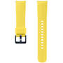 Silicone Strap 20 mm, Yellow pentru Samsung Galaxy Watch, 42 mm