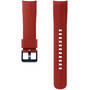 Silicone Strap 20 mm, Red pentru Samsung Galaxy Watch, 42 mm