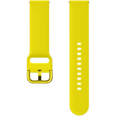 Samsung Active Sport Band Yellow pentru Galaxy Watch/Active/Gear Sport