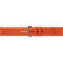 Samsung Leather Strap Orange pentru Galaxy Watch Active 2