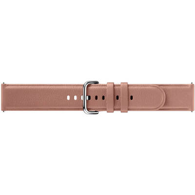 Samsung Leather Strap Pink pentru Galaxy Watch Active 2