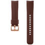 Silicone Strap 20 mm, Brown pentru Samsung Galaxy Watch, 42 mm